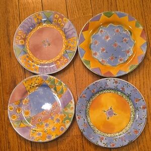 The Sweet Shoppe By Sango Set Of 4 Salad Plates